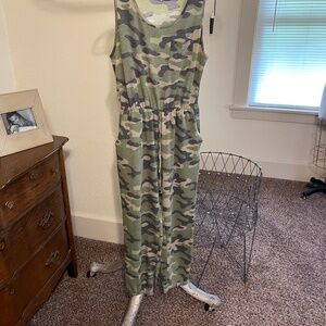 Camouflage jumpsuit
